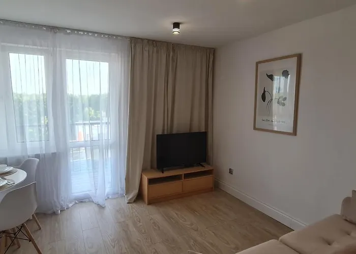 Nowoczesny Jasny Nad Jeziorem שצ'צ'ינק